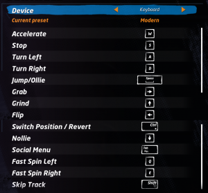 PC & Xbox One Controls for Tony Hawk's Pro Skater 1 + 2 - MGW