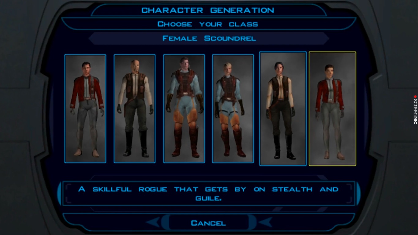 Star Wars Knights Of The Old Republic Screenshot 001