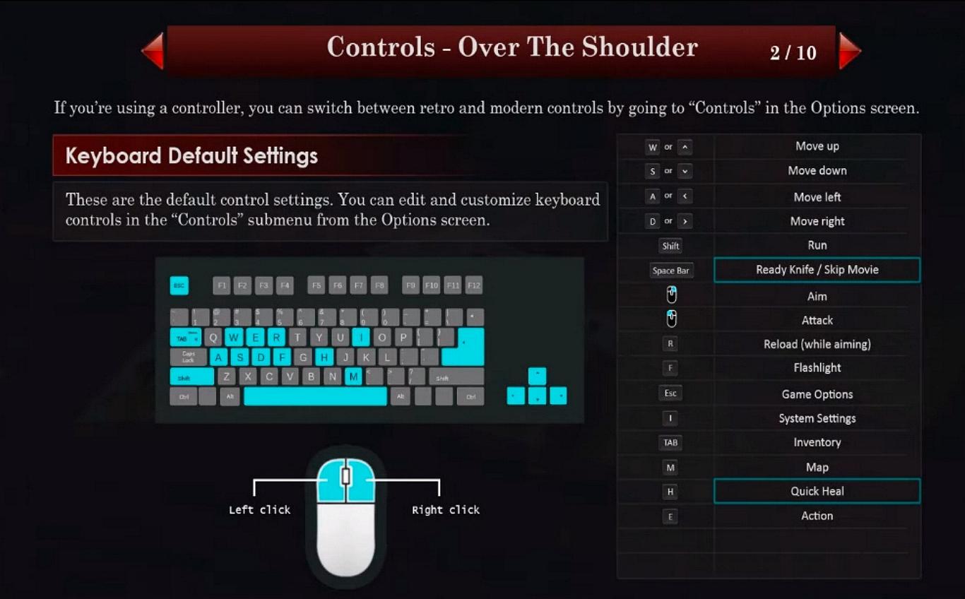 Them and Us KEYBOARD CONTROLS 003